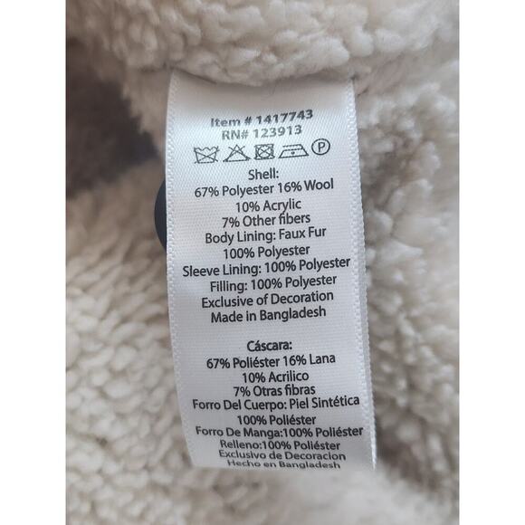 Jachs New York Flannel Aztec Southwest Shacket Wool Blend Blue Men’s Sz 2XL - Picture 7 of 7